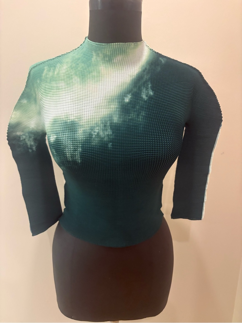 Brand new 3D magic Long-Sleeve Top - Dark Green